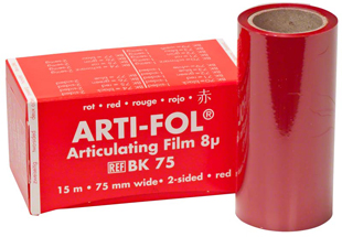 Arti-Fol Film Ultra Thin 8M, 2-sided 15m/ Red