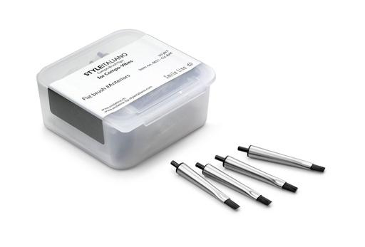 [4651CVANT] Compo Brush flat brush tips for Compo Vibes Anterior 30pcs